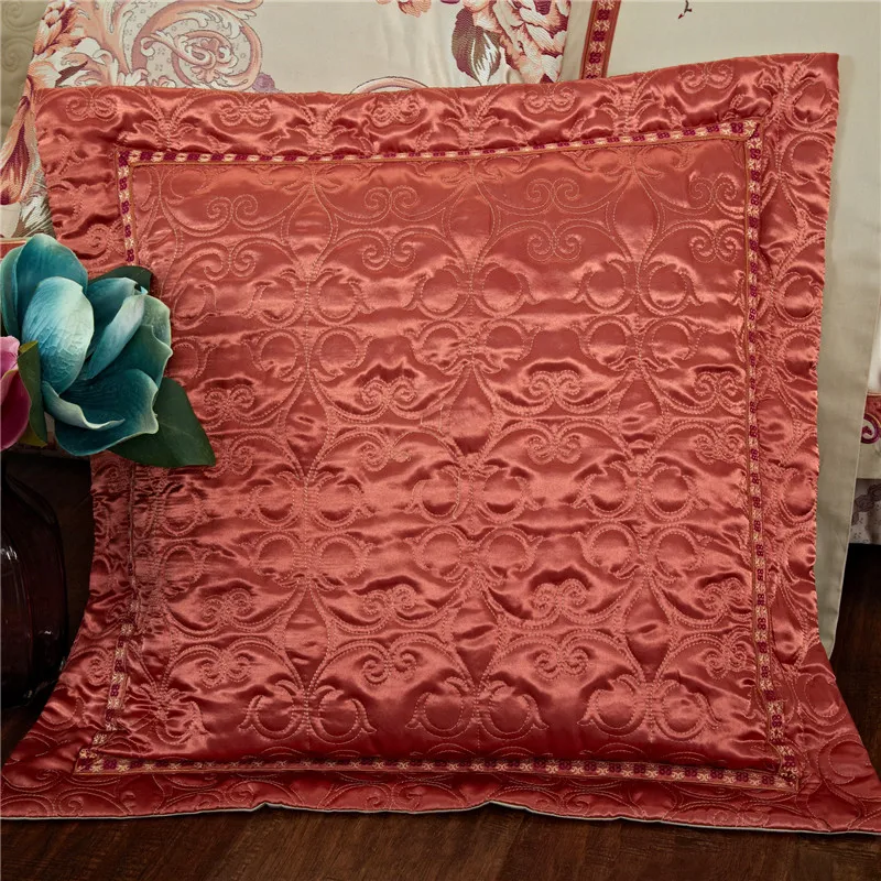 Top New 4/6/9Pcs Luxury wedding Bedding set Stain Jacquard Cotton Double King Queen size Bedspread set Duvet cover Pillowcases 17 Top New 4/6/9Pcs Luxury wedding Bedding set Stain Jacquard Cotton Double King Queen size Bedspread set Duvet cover Pillowcases 17