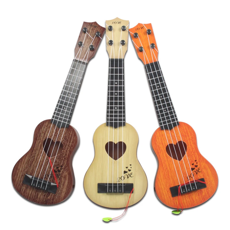 Baby Kids Learning Guitar Ukulele Mini Musical Instruments Educational Toys US