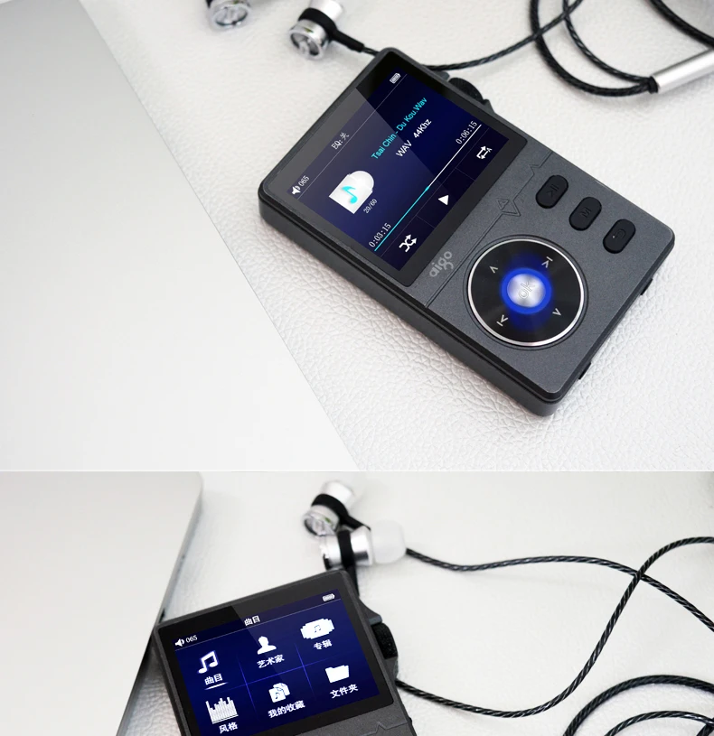 Aigo mp3-108 высокого качества без потерь hifi музыкальный плеер с экраном портативный 8G поддержка памяти линейный выход