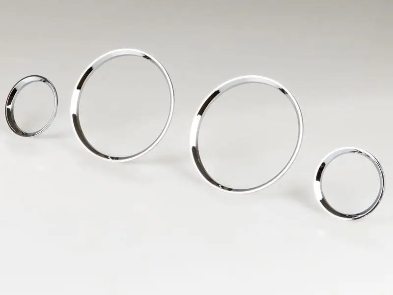 

Chrome Speedometer Gauge Dial Ring Instrument Panel Ring fit For Vauxhall OPEL CORSA B
