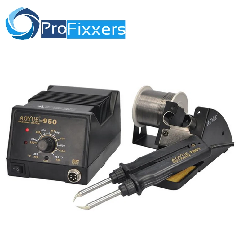 

Aoyue 950 SMD Hot Tweezer Repair rework station,SMD Hot Air Soldering Station/Machine,available in 110V / 220V