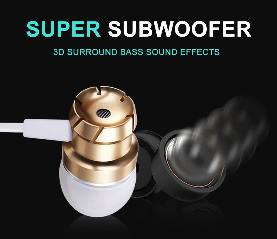 KHP Stereo In-Ear Earphone For Phone 3.5mm Wired Headphone Hedset Game Earphone Hedset With Mic Earbuds Smartphone Earphones (10)