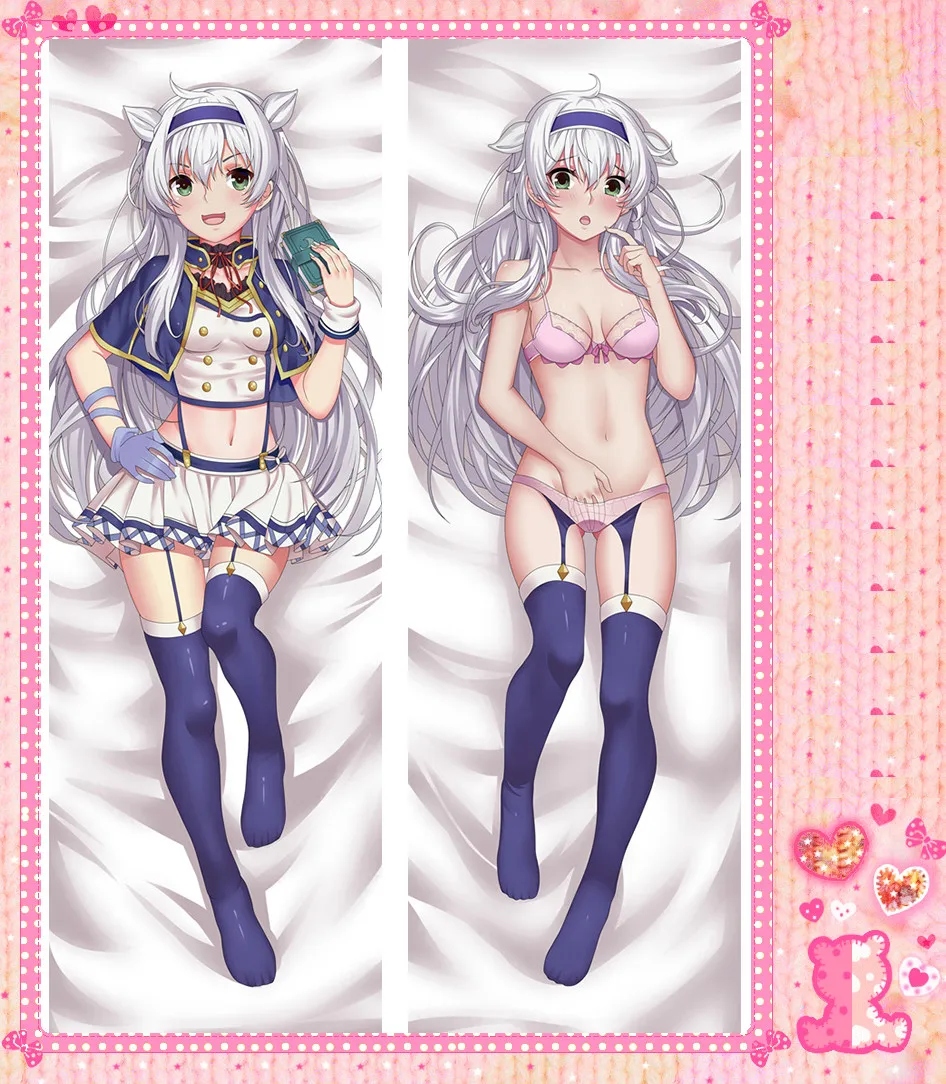 

Japanese Anime Cartoon Akashic records of bastard magic instructor Double sided hugging Pillow Case Cover Pillowcase 2 Way 77011