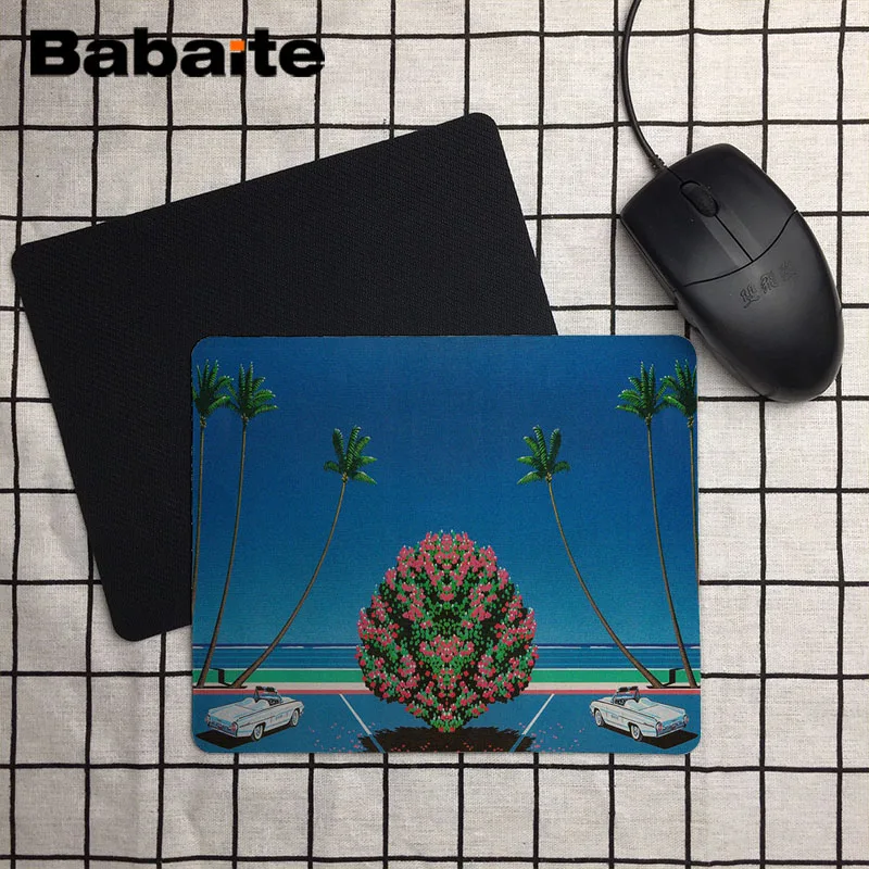 Babaite Vaporwave удобный коврик для мыши игровой коврик для мыши Размер для 25x29 см игровые коврики для мыши