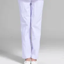 Медицинская форма кормящих медсестер брюки белые рабочие брюки медицинские женские брюки хлопок не носить и пиллинг