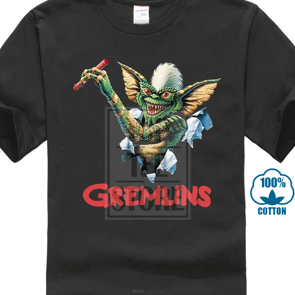 Мужская футболка Gremlins с изображением фильма Футболка женская сексуальная