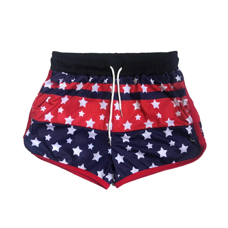 

Gyms Fitness Bodybuilding Men Shorts Pentagram Summer Mens Bermuda Workout Jogger Breathable Mesh Quick Dry Beach Shorts