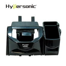 Сверхзвуковой черный Автомобильный держатель для напитков с карманом