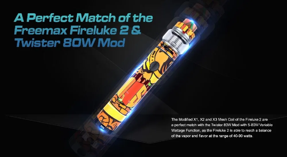 Freemax Twister 80W Starter Kit-6