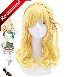 ROLECOS-Japanese-Anime-Love-Live-Sunshine-Cosplay-Mari-Ohara-Cosplay-55cm-21-65inches-Long-Blond-Cosplay