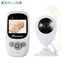 JUNEJOUR 2.4" Video Baby Monitor Home Wireless Control Night Vision Older Security Baby Camera Two-way Temperature Detection