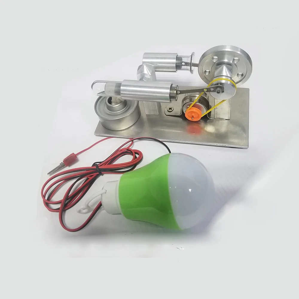 

Mini Stirling Engine micro Generator birthday present external Combustion Engine Steam Engine Model Toys Science and Education