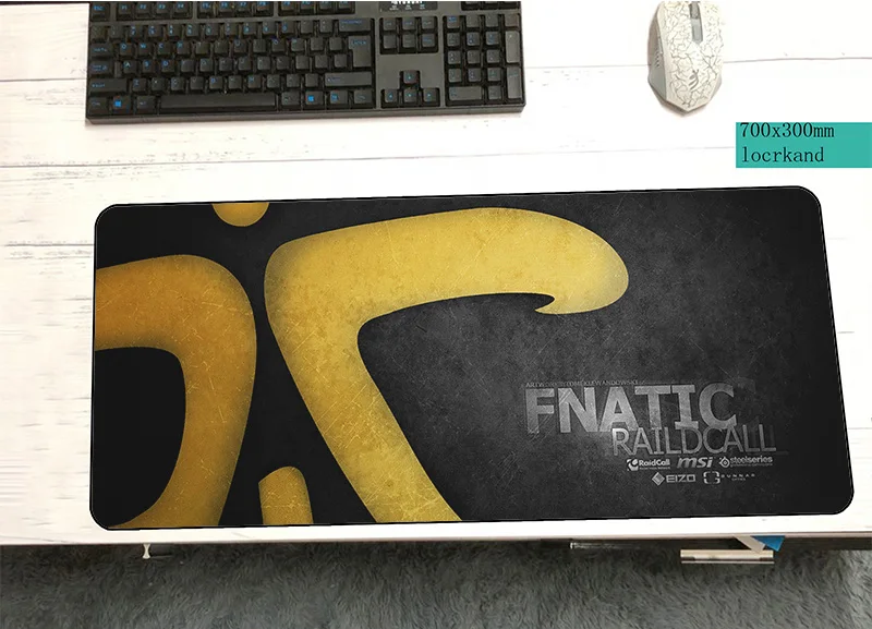 Fnatic padmouse 700x300 мм коврик для ноутбука мышь Notbook Лидер продаж игровой геймер