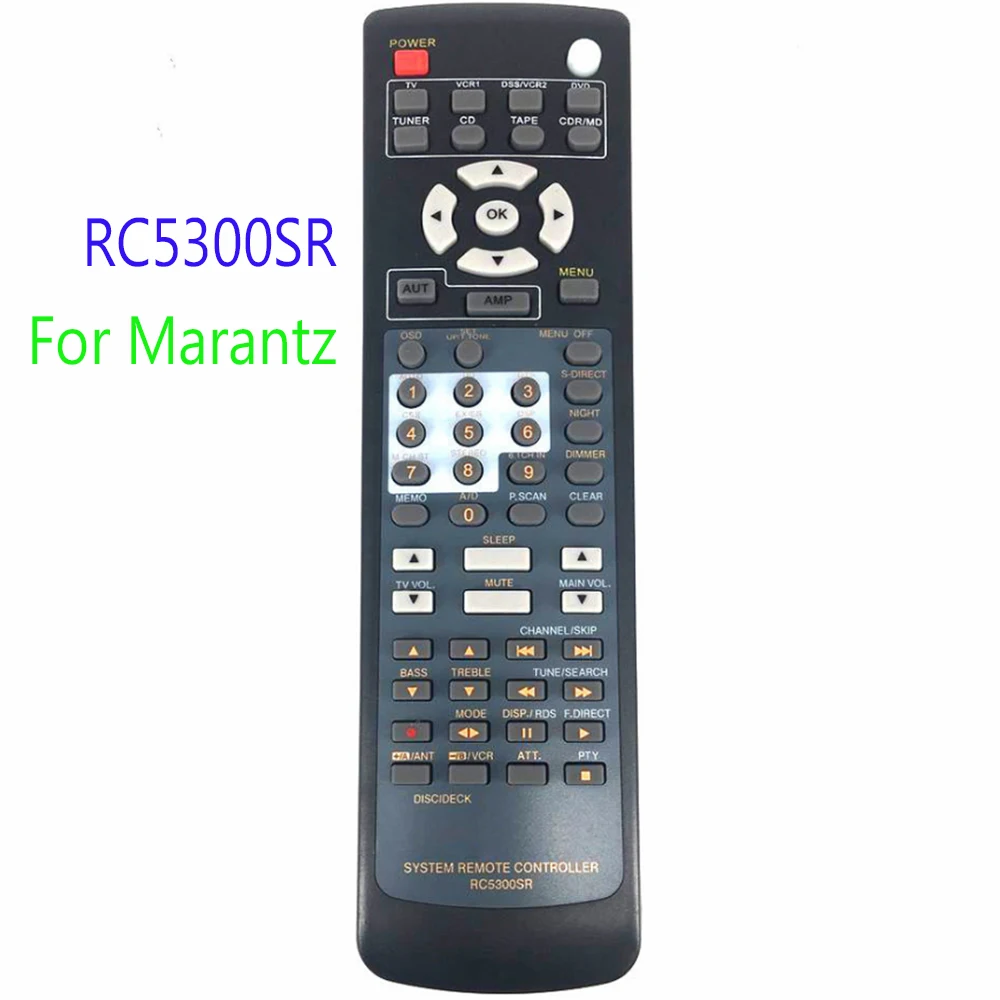 Заменить RC5300SR дистанционного Управление для Marantz аудио Системы RC5400SR RC5600SR RC5500SR SR4400 SR4600 SR4300 RC5300SR