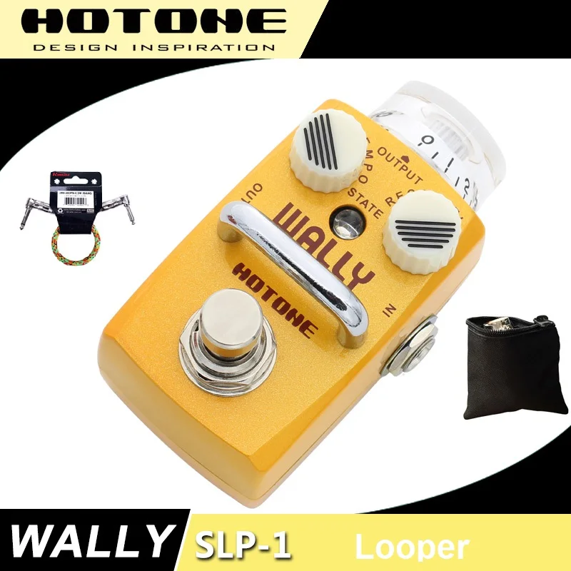 

Hotone Skyline Series WALLY Looper Mini Guitar Loop Station Pedal with Free Pedal Case and More
