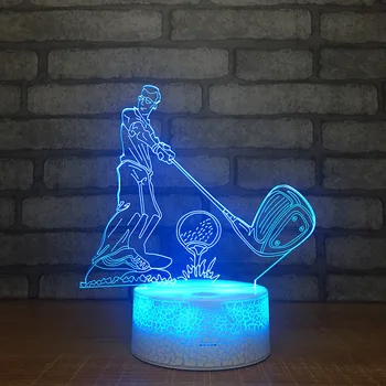 

Gift Creative 3d Small Night Lights Smart Home Acrylic Led Lights Christmas decorations gift for baby room lights wholesale