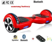 brand 6 5 hover board Bluetooth skateboard Self balancing Electric Scooter 2 Wheel unicycle Standing Smart