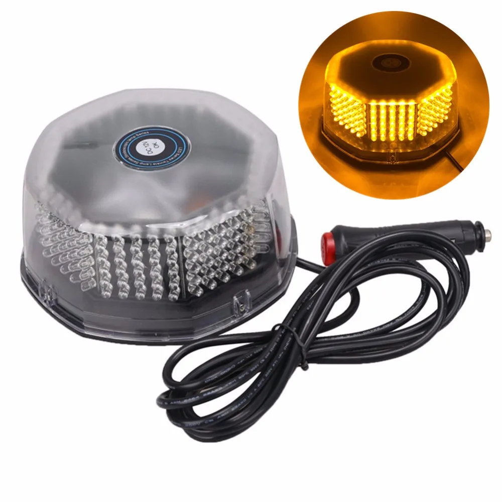 DC12V Red Blue Yellow LED Car stroboscope flash srrobe Emergency light