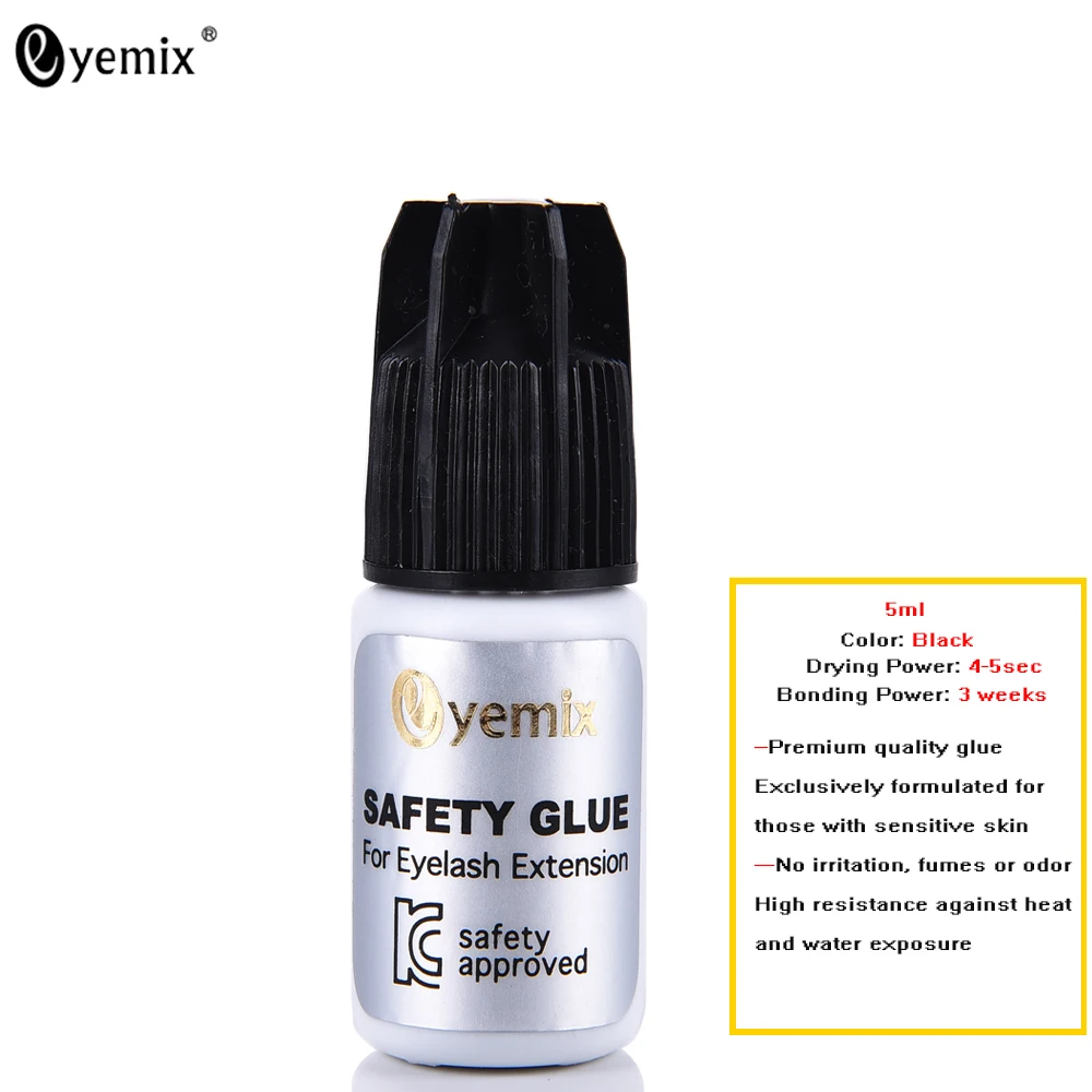 Eyemix Sensitive Glue Allergy Free Fume Менее профессиональный клей для наращивания ресниц False Lashes Lift Клей Инструменты для макияжа