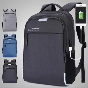 

Anti thief USB Bagpack 15.6 Inch Laptop Backpack For Women Men School Bag fFor Female Male Travel Mochila feminina D281
