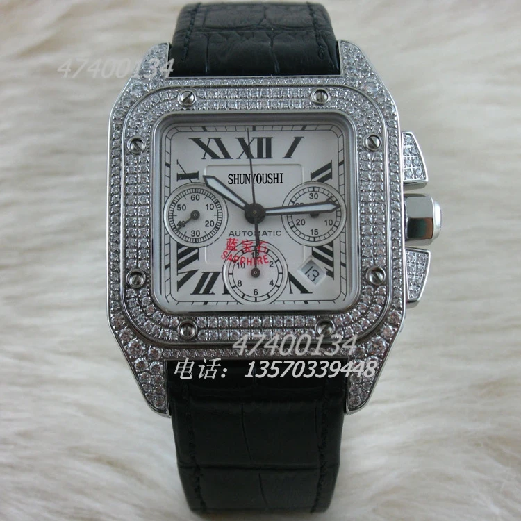 

Mens Watches Top Brand Runway Luxury European Design Automatic Mechanical Watch S0692