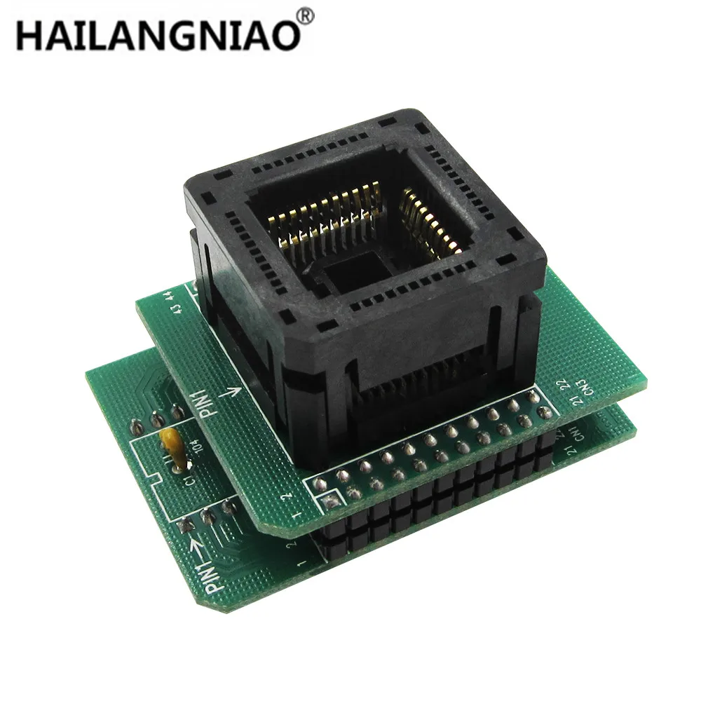Top Quality Chip programmer PLCC44 adapter socket PLCC44 to DIP40 image_0