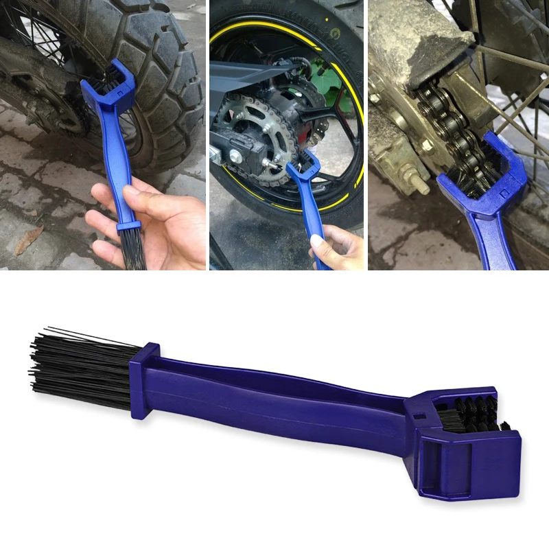 Spazzola per pulizia Attrezzo per catena pulizia catena moto