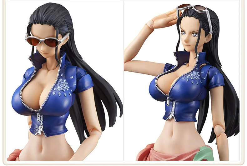 Аниме One Piece 18 см BJD Nico Robin Joints подвижная ПВХ фигурка Коллекционная модель