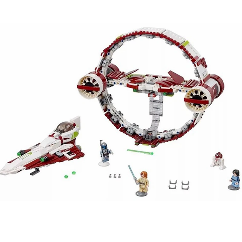 

Lepin 05121 845Pcs Stars War The Jedi Starfighter with Hyperdrive DIY Model Building Kits Blocks Bricks Children Toys