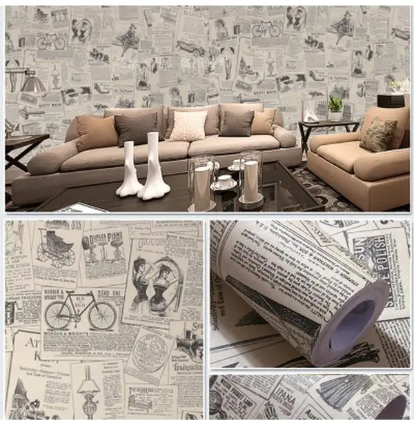 Aliexpress.com : Buy Wood wallpaper sticky wall stick a bedroom a