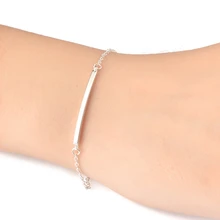 10 шт./лот золото изогнутая перекладина браслет ожерелье из латуни SL013