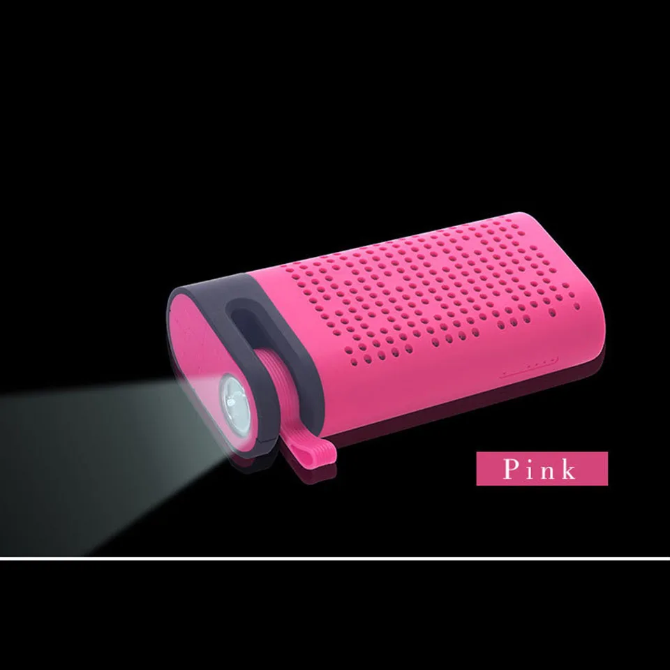 

Outdoor Flashlight Mobile Power Wireless Mini Bluetooth Speaker Portable Subwoofer Bluetooth Hifi System Handsfree Speaker
