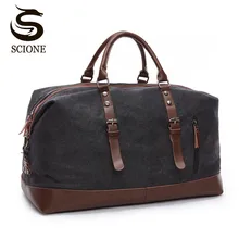 Scione Canvas Leather Men Travel Bags Carry on Luggage Bag Men Duffel Bags Travel Tote Large Weekend Bag Overnight Male Handbag Scione Canvas Leather Men Travel Bags Carry on Luggage Bag Men Duffel Bags Travel Tote Large Weekend Bag Overnight Male Handbag