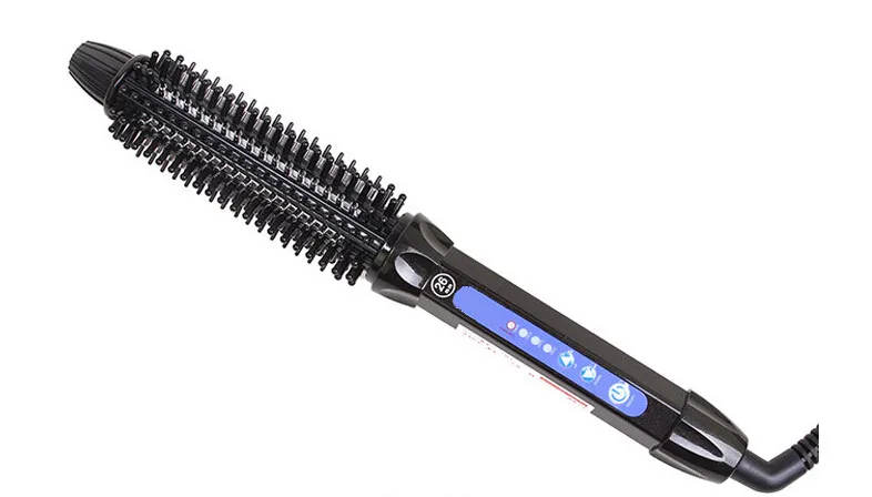 Многофункциональный Электрический выпрямитель для волос гребень Авто прически бигуди Утюг щетка быстрый нагрев сушилка для укладки пара инструмент 100-240 В