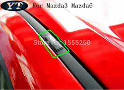 Авто крыши накладки для печати для Mazda 3 Mazda 6, 4 шт. стайлинга автомобилей стикеры