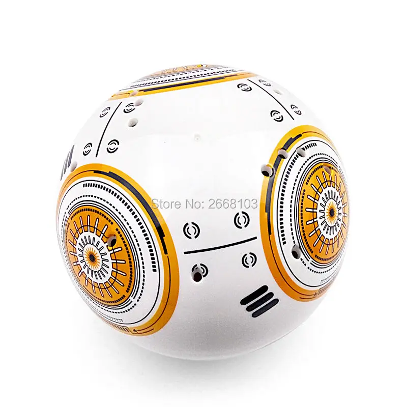 Обновленная модель мяч Звездные войны RC BB-8 робот-дроид BB8 Интеллектуальный робот 2,4G дистанционное управление игрушки для девочек Подарки со звуком действия