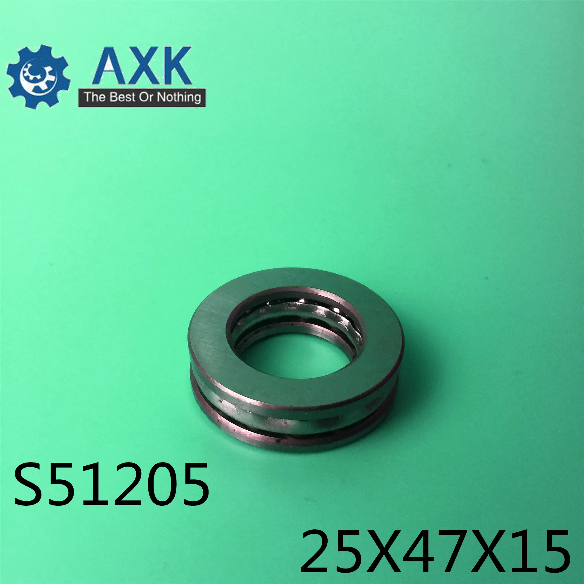 S51205 Bearing 25*47*15 mm ( 2PCS ) ABEC-1 Stainless Steel Thrust S 51205 Ball Bearings