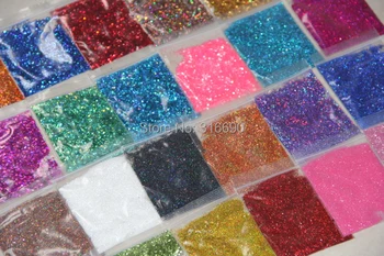

nail art glitter set hexagon dazzling glitter powder dust nail art decoration dust glitter sparkle nail tip decorations