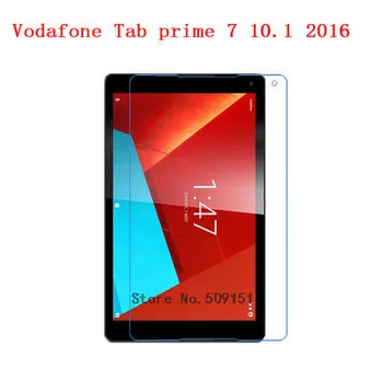 

2 PCS Clear Glossy HD LCD Screen Protector Guard Film Cover Skin For Vodafone Tab prime 7 ALCATEL PLUS 10 8085 + Clean Cloth