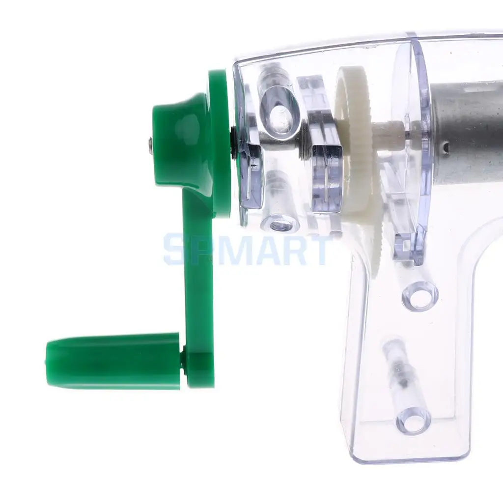 Hand-cranked Mechanical Power Electric Generator Model Lab Experinment Toy
