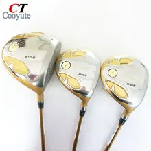 Новые cooyute мужские клюшки для гольфа Хонма S-05 4 звезды гольф деревянный полный набор для игры в гольф водитель с проход древесина графитный вал