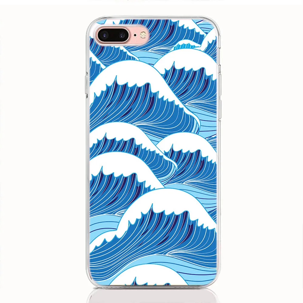 A25  7 Plus Cartoon Wave Art Japanese