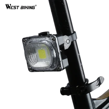 

WEST BIKING USB Bike light COB Source Super Bright Cycling Tail light Road MTB LED Bicycle Lamp Waterproof Bicycle Rear Light