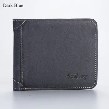 

Men's PU Leather Wallet Thin Men Credit Card Holder Rfid Blocking Zipper Fashion Pocket Men Fashion Wallets New 2019 Billetera