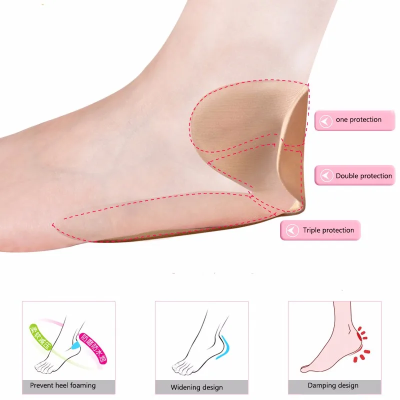 US $1.42 49% OFF|1 Pairlots Soft Memory Foam Multicolor Insole Pads High Heel Gel Foot Care Protector Anti Slip Cushion Shoe Insert Dance in Insoles Buy 1Pair Soft Multicolor Insole Pads High Heel Foot Care