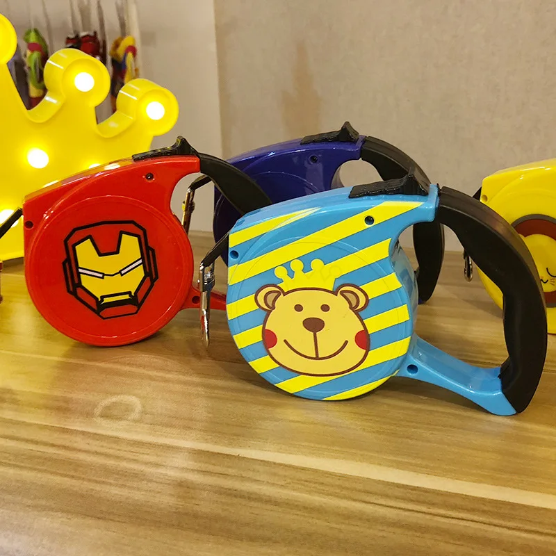 

New Dog Cartoon Leash Automatic Retractable Dog Pets Leash Cat Puppy Lead Traction Rope Dogs Training Pet Supplies