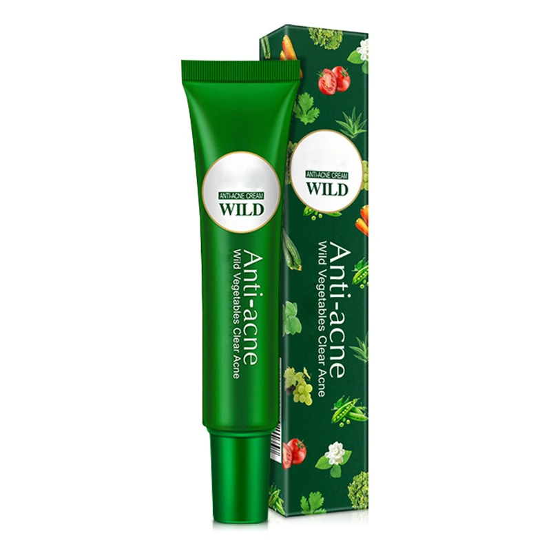 

30ml Wild Vegetables Face Acne Treatment Skin Care Acne Scars Cream Anti Acne Remove Moisturizing Deep Clear Cream