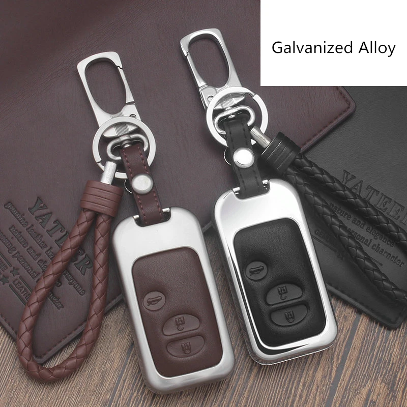 

Keychain Car Cover Key Bag Case Shell Holder For Subaru Forester 13 BRZ XV Car Zinc Alloy Leather Accessories Anti-drop