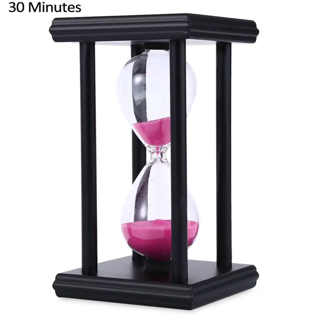 stylish ornament 30 minute sand hourglass countdown timing modern