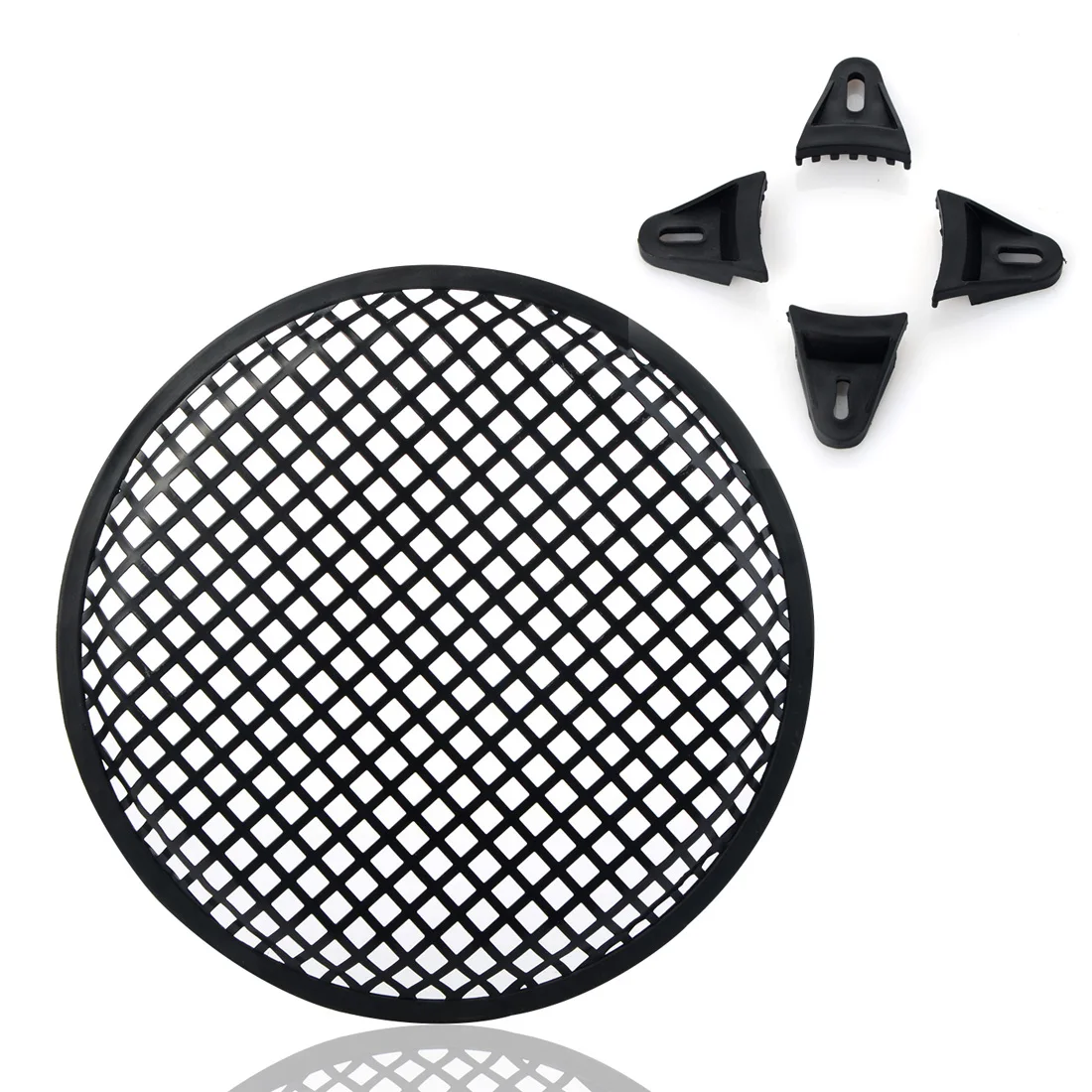 

8"/10"/12" inch Loudspeakers Protective Mesh Cover Net Car Speakers Power Amplifier Decorative Circle Unit Net Sound Box Grille